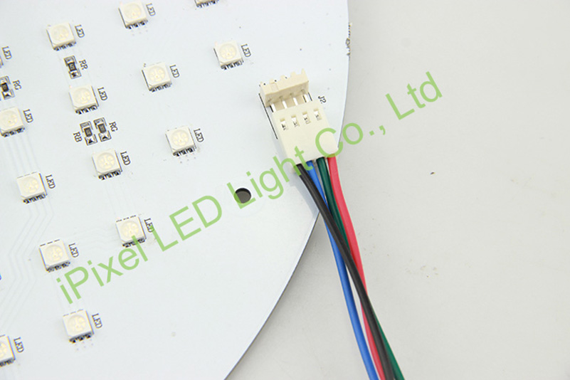 simple RGB disk / round matrix